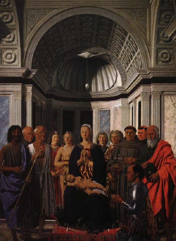 Piero della Francesca pala mantefeltro Spain oil painting art
